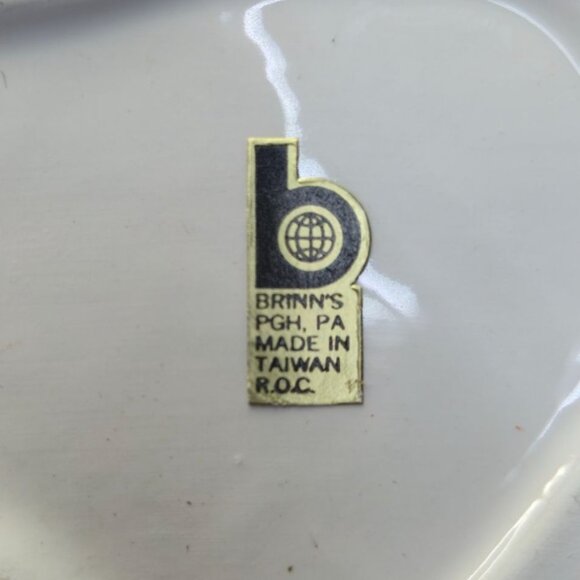 Vintage Brinns Ceramic Deer Figure Iridescent finish Collectible Christmas decor - Picture 10 of 11